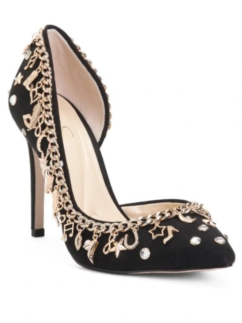 Jessica Simpson Palias Anniversary Charm Pumps 8 New In Box